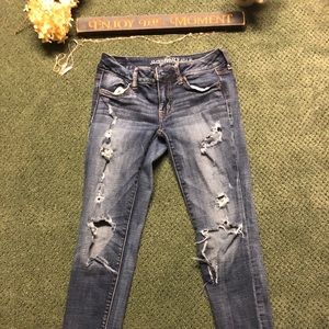 American eagle skinny denim jeans